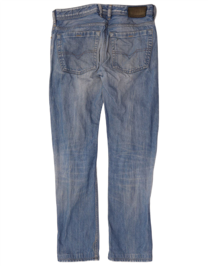 Diesel Masculino Zatiny Regular Bootcut Jeans W30 L30 Azul Algodão