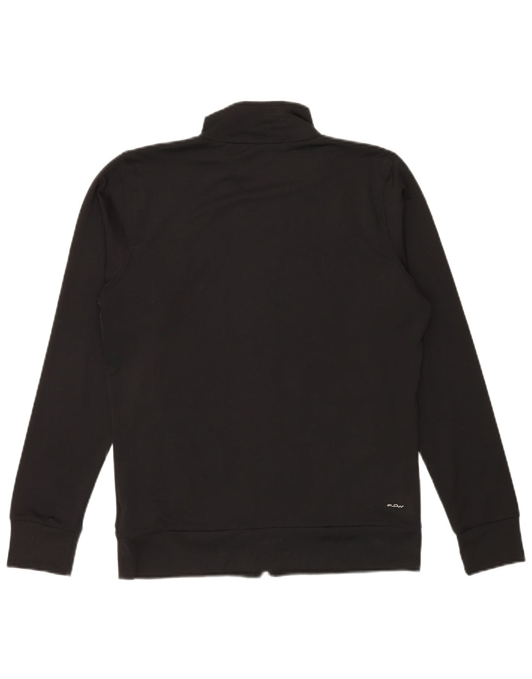 Jaqueta feminina FILA para treino UK 16 grande poliéster colorblock preto