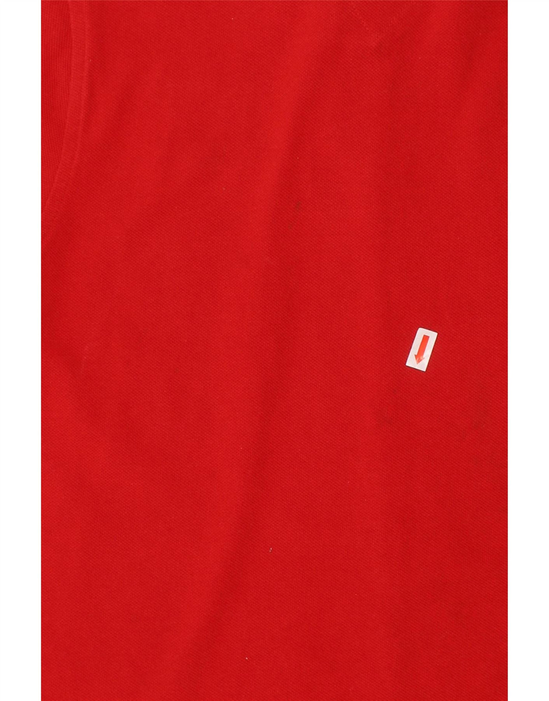 Camisa polo gráfica TOMMY HILFIGER para meninos 6-7 anos algodão vermelho