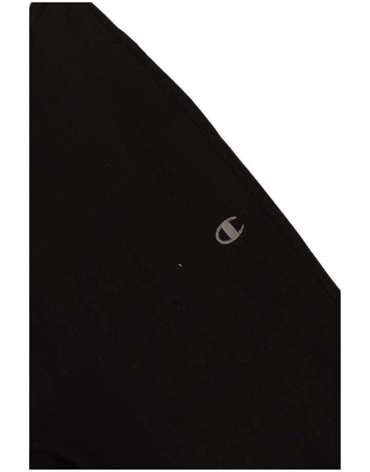 Leggings Femininas Champion UK 10 Pequeno Poliéster Colorblock Preto