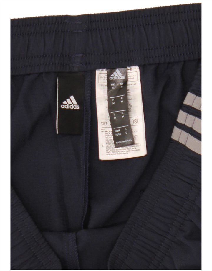 Adidas Mens Sport Shorts Médio Azul Marinho Poliéster Esportes