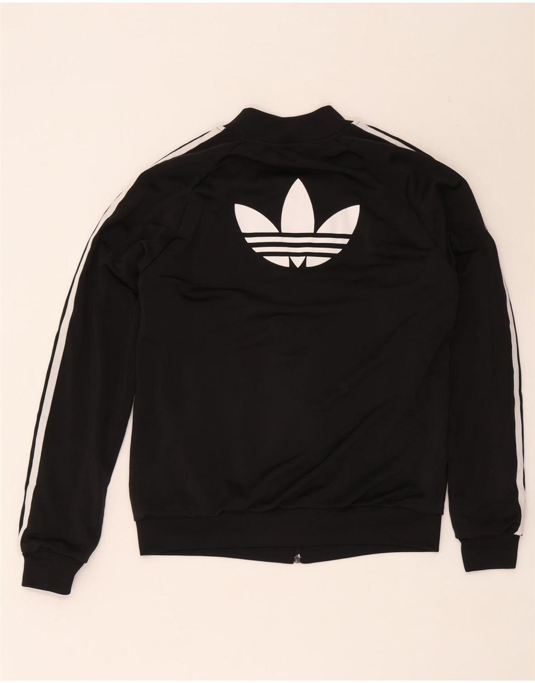 Jaqueta Adidas Feminina Graphic Tracksuit UK 12 Médio Preto