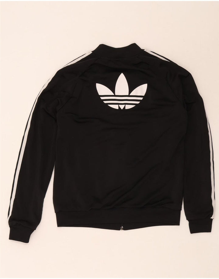 Jaqueta Adidas Feminina Graphic Tracksuit UK 12 Médio Preto