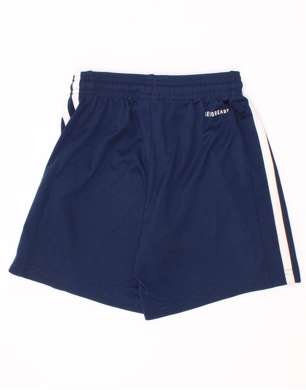 Calções desportivos Adidas Boys Aeroready 5-6 anos azul marinho poliéster