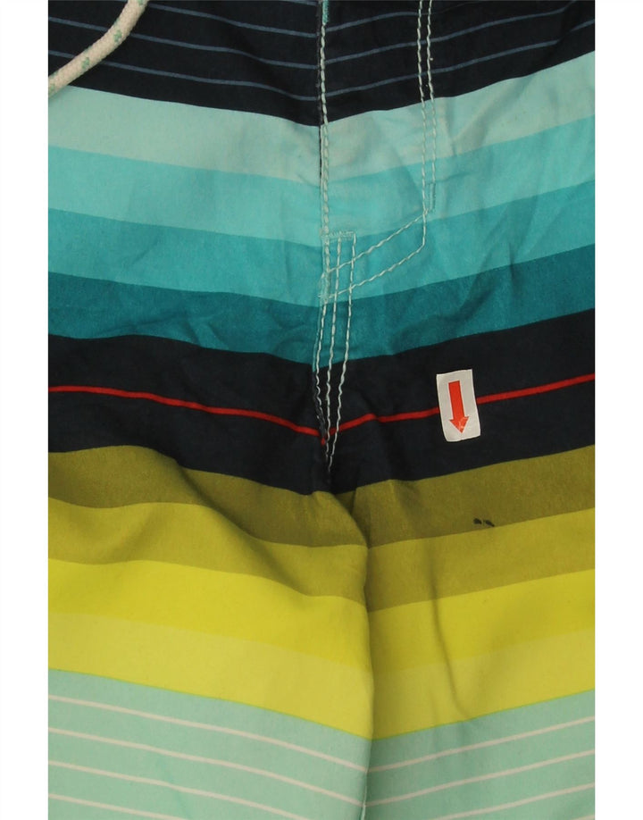 Calções de banho Billabong Boys 15-16 anos poliéster listrado multicolorido