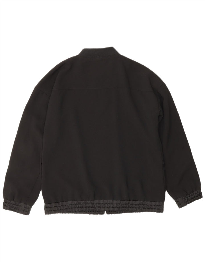 Jaqueta bomber júnior feminina Iceberg 15-16 anos poliéster colorblock preto
