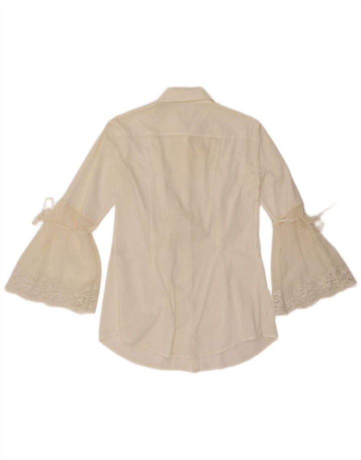 Blusa feminina Scervino Street IT 44 médio branco floral