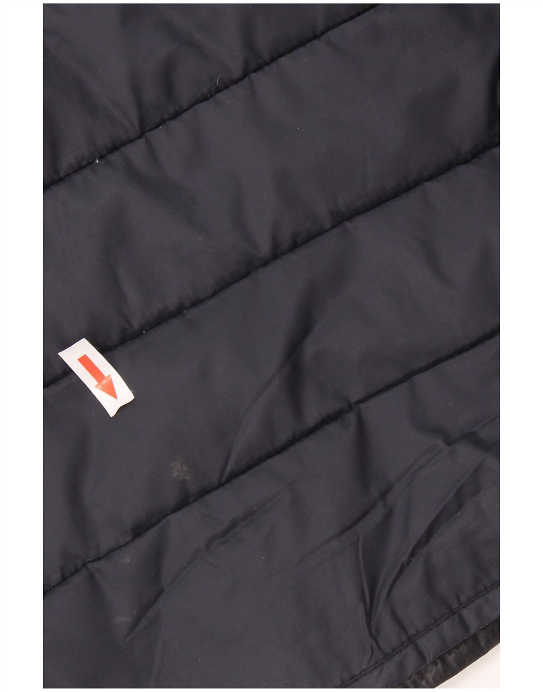 Jaqueta acolchoada masculina FAT FACE UK 38 nylon azul marinho médio