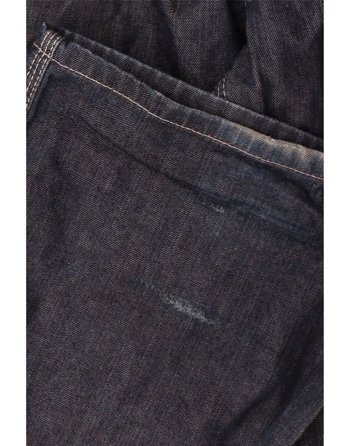 Carhartt Mens Cargo Straight Jeans W30 L32 Azul Marinho Algodão
