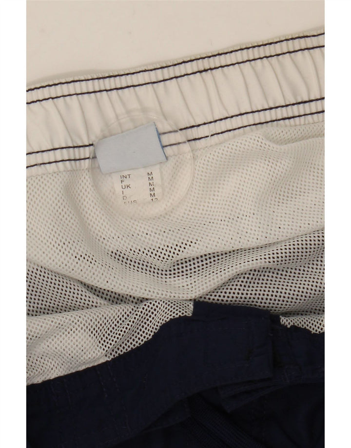 Arena Mens Graphic Natação Shorts Médio Azul Marinho Colorblock