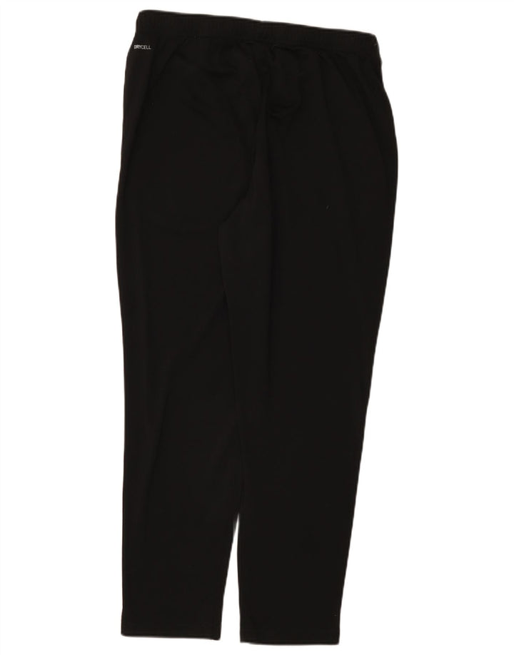 Calça de treino masculina Puma grande poliéster preto
