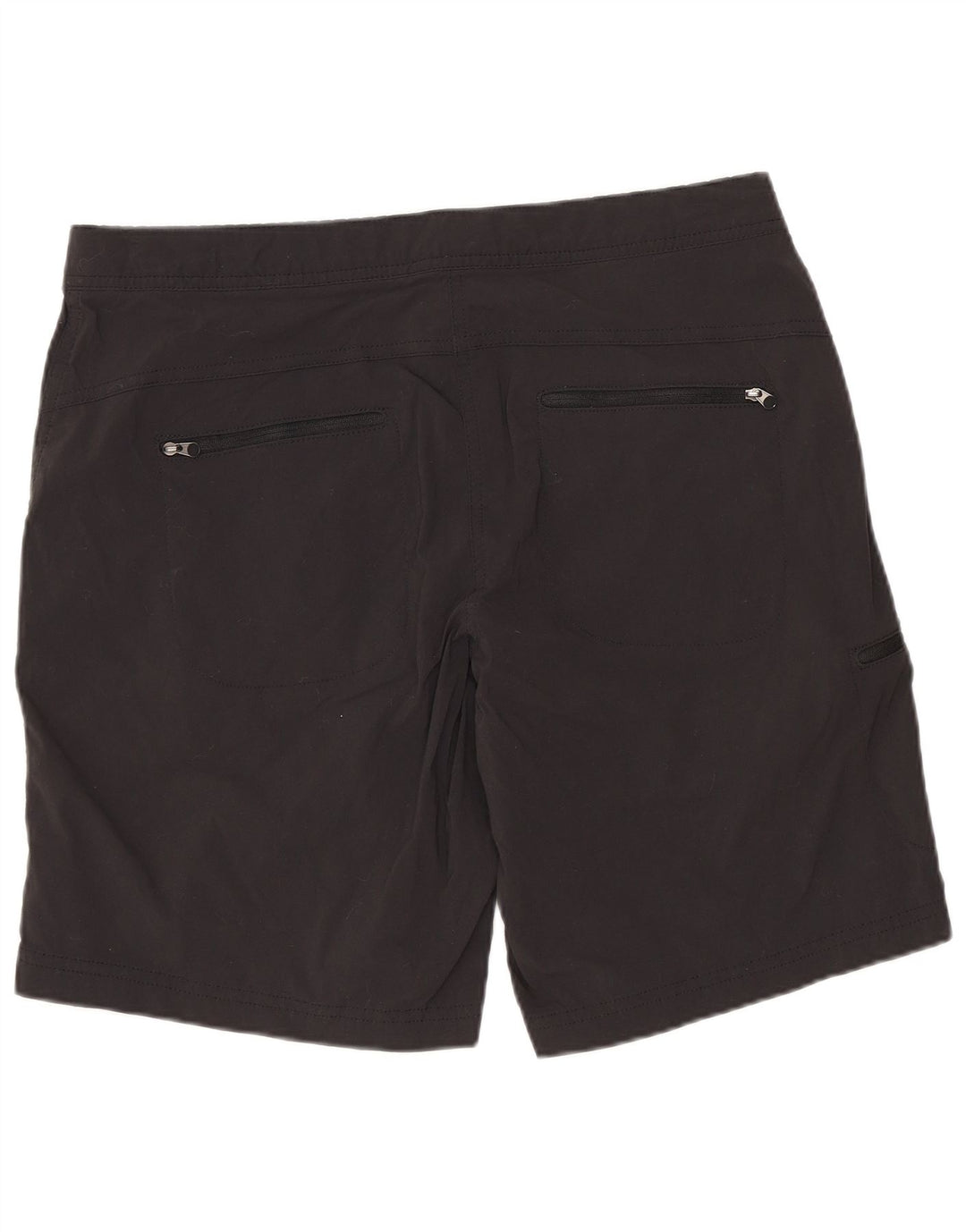 Shorts cargo feminino L.L.BEAN US 8 médio W32 nylon preto
