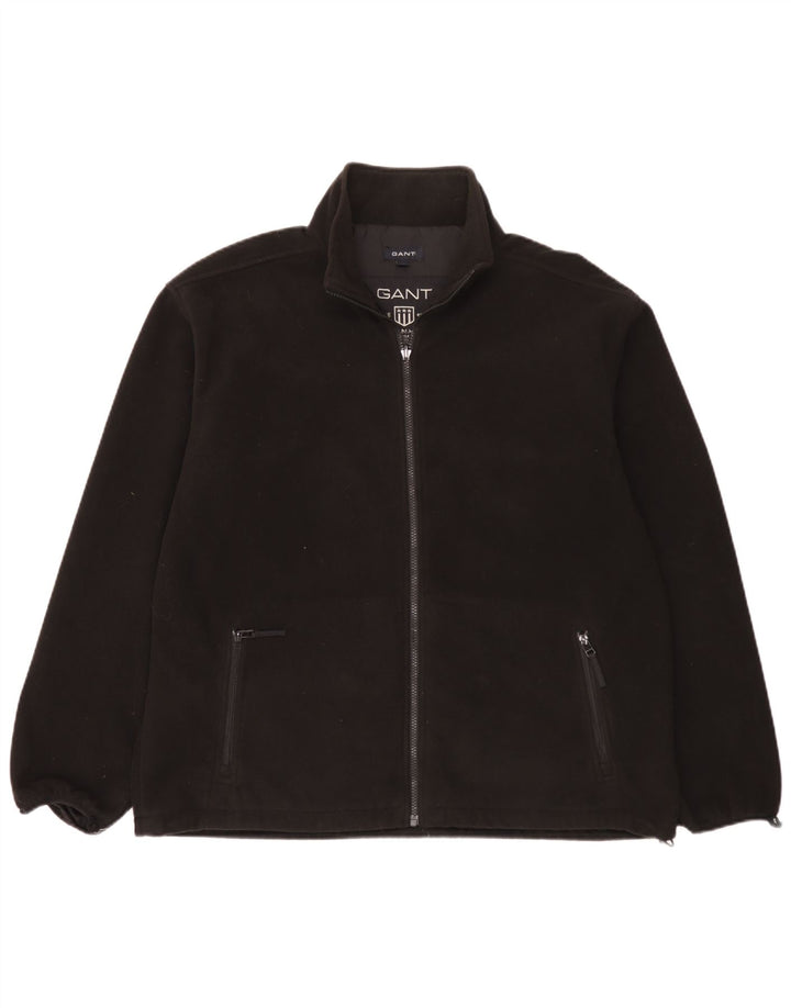 Gant Mens Liner Fleece Jacket UK 40 Grande Poliéster Preto