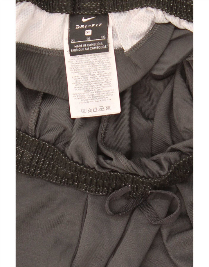 Calça Nike Mens Dri Fit Tracksuit XL Cinza Colourblock Poliéster
