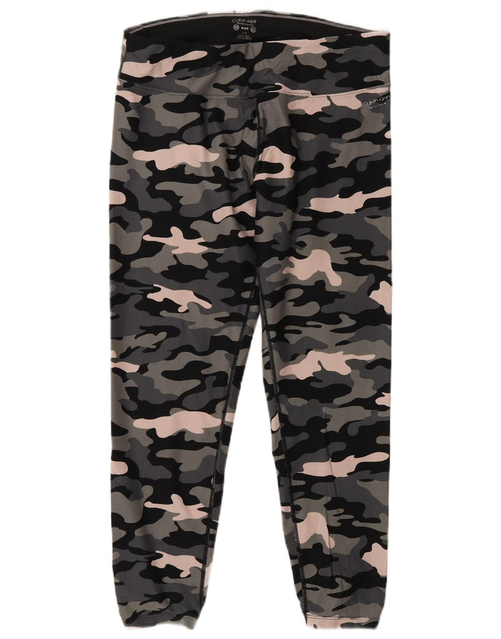 Leggings femininas Calvin Klein Performance UK 16 grandes multicoloridas
