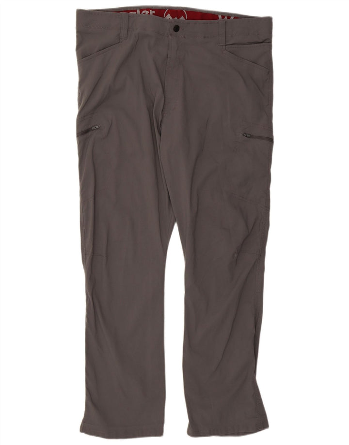 Calça cargo reta masculina WRANGLER W40 L30 cinza