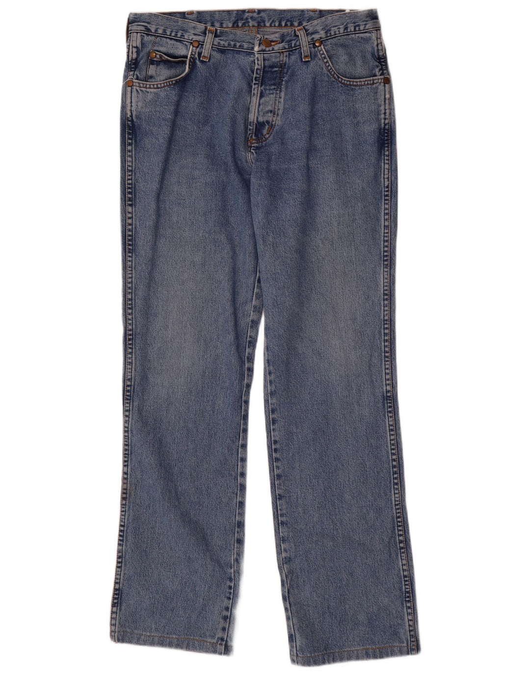 Jeans Wrangler Masculino Reto W32 L32 Azul