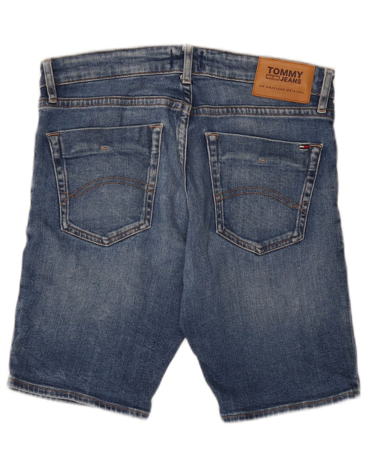 Shorts jeans Tommy Hilfiger masculino Scanton Slim W32 algodão azul médio