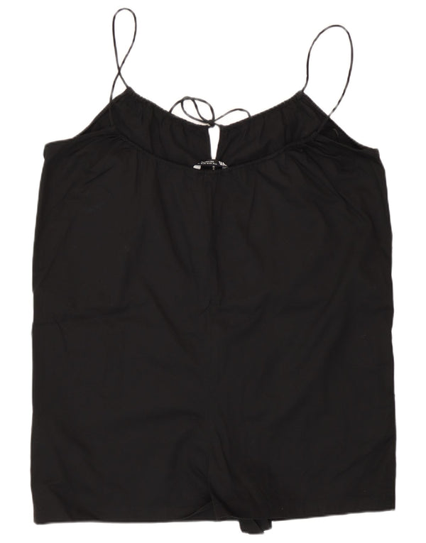 Zara Womens Playsuit UK 18 XL Black