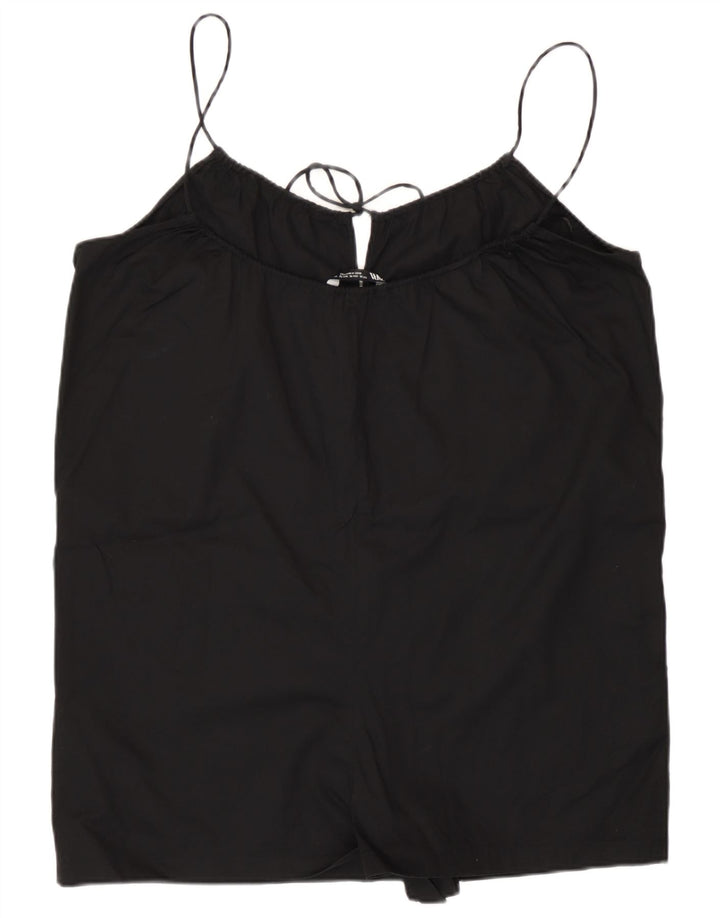 Macacão feminino Zara Reino Unido 18 XL preto