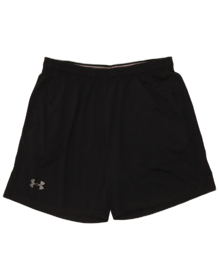 Shorts esportivos masculinos Under Armour XL poliéster preto