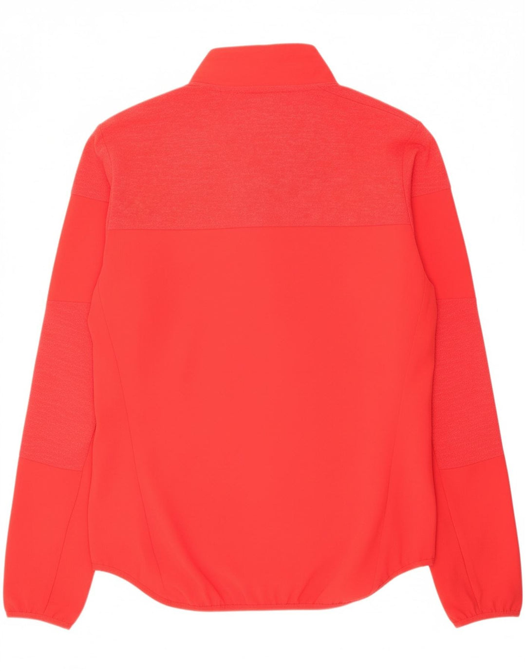 ADIDAS Mens Supernova Zip Neck Pullover Treino Top Grande Vermelho