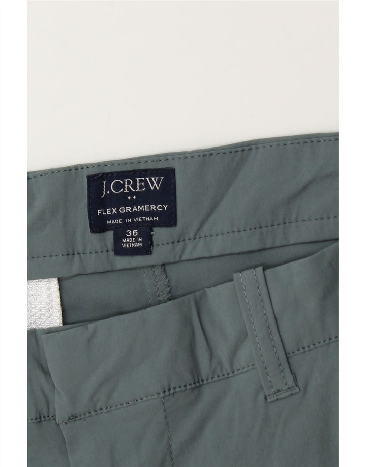 J. Crew Masculino Gramercy Chino Shorts W36 Grande Cinza Nylon