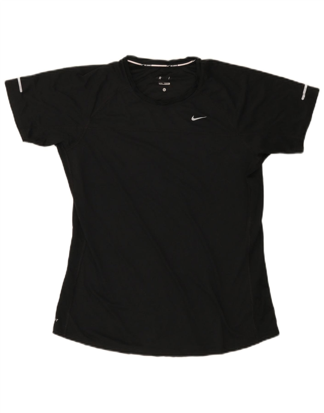 Camiseta feminina NIKE Dri Fit UK 14 grande preta