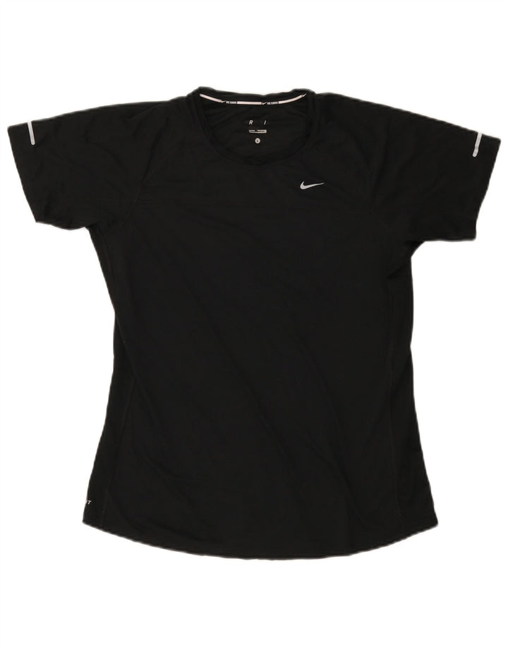 Camiseta feminina NIKE Dri Fit UK 14 grande preta