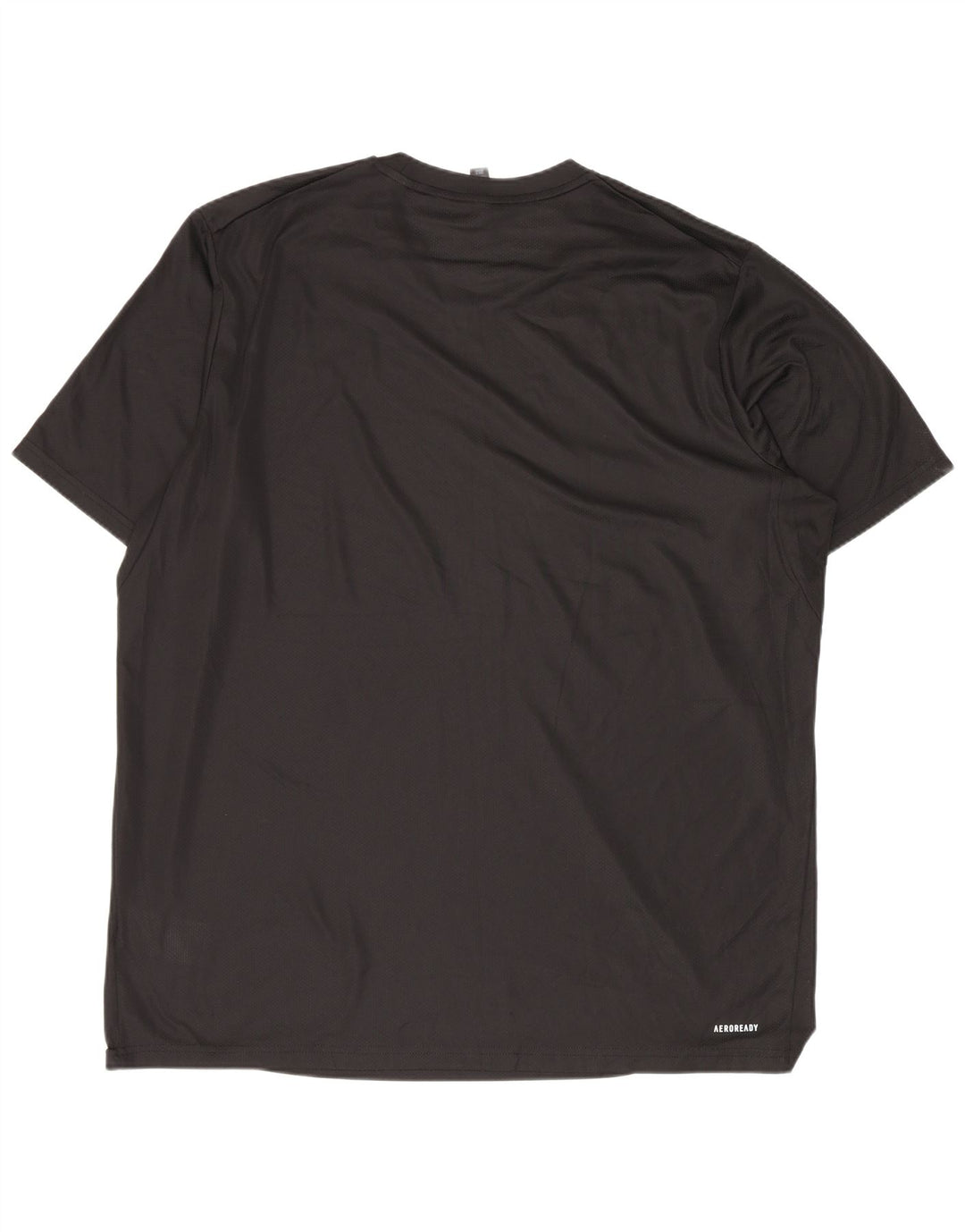Adidas Mens Aeroready Camiseta Top XL Preto Poliéster