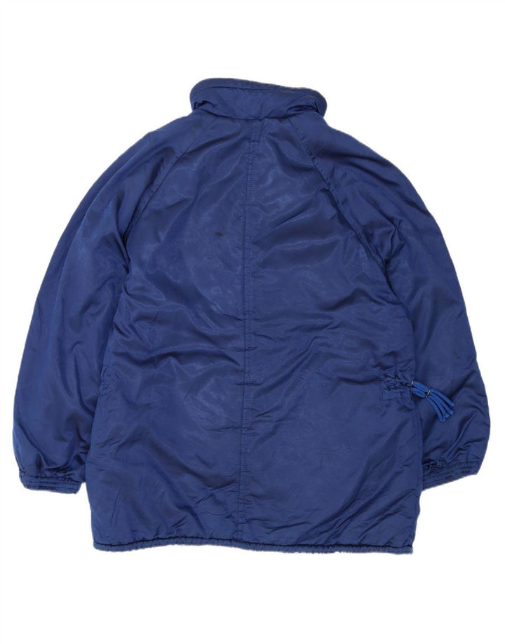 Casaco acolchoado reversível feminino COLMAR IT 44 nylon azul médio