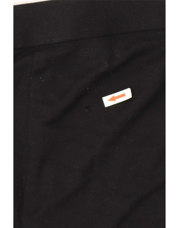 Calça de treino feminina Marks & Spencer Reino Unido 14 grande viscose preta