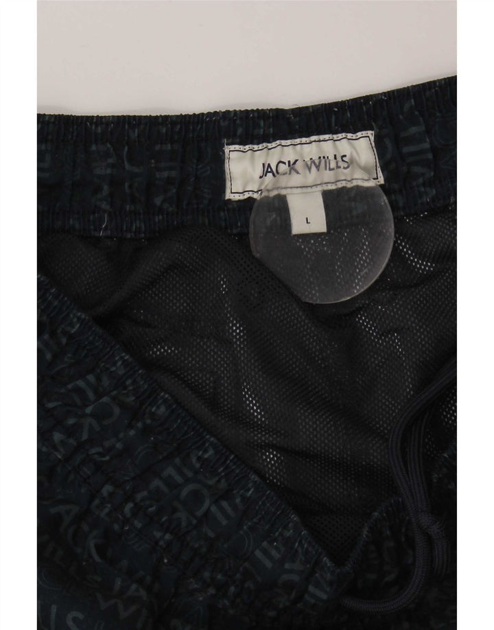 Shorts de natação masculino Jack Wills grande azul marinho