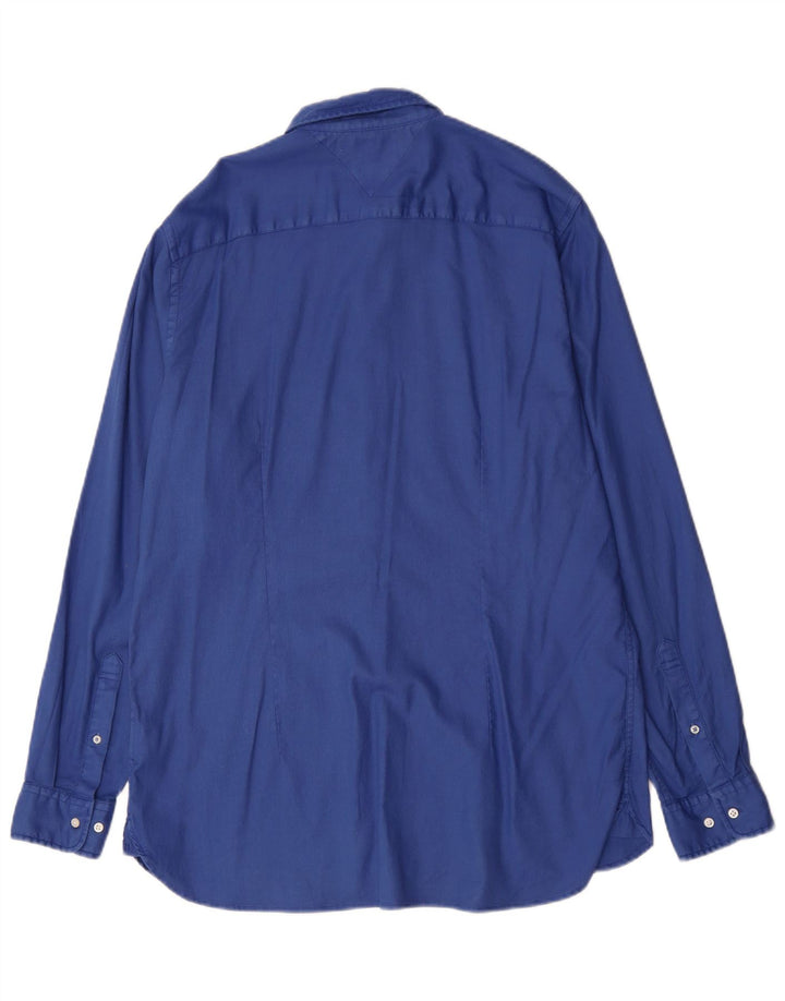 Camisa pulôver masculina TOMMY HILFIGER XL algodão azul