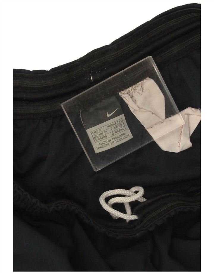 Shorts esportivos gráficos masculinos Nike pequenos poliéster azul marinho