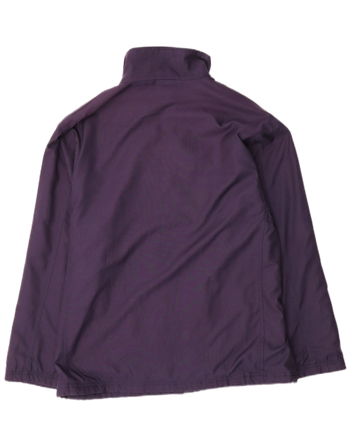 Jaqueta de chuva masculina Reebok UK 38 poliéster azul marinho médio