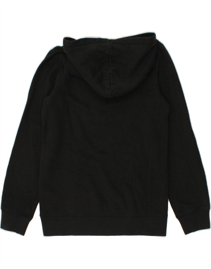 LEVI'S Girls Graphic Hoodie Jumper 13-14 Years Black Vintage Levi's and Second-Hand Levi's from Messina Hembry 