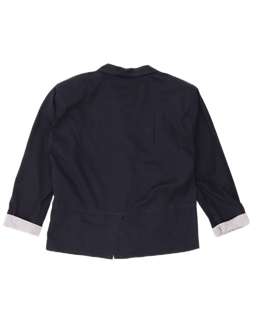 Jaqueta Blazer Masculina Vintage com 2 Botões Reino Unido 38 Azul Marinho Médio
