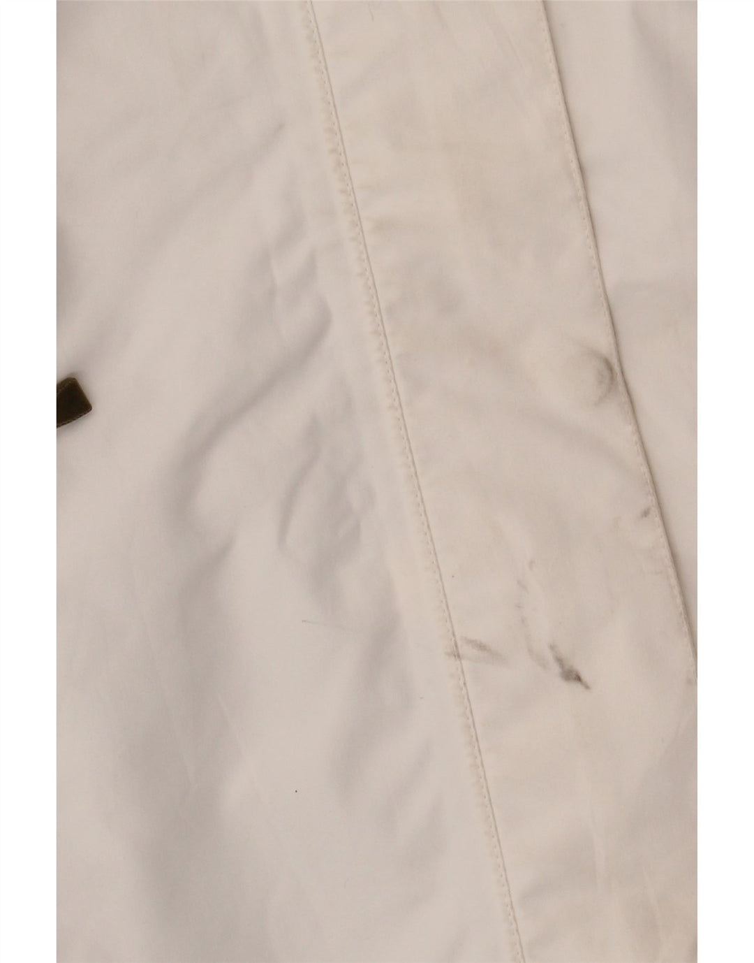 Jaqueta de chuva com capuz feminina Helly Hansen Reino Unido 16 grande poliéster branco