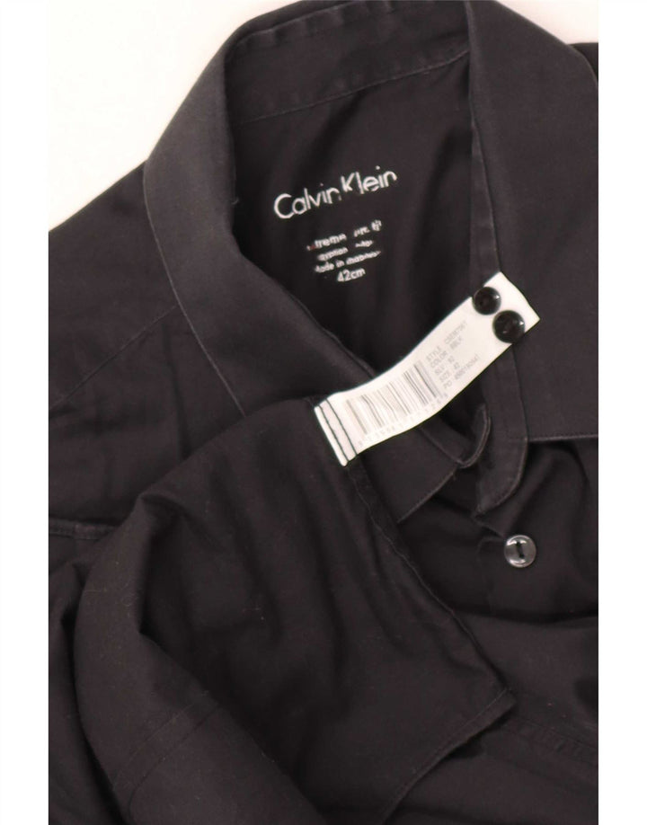 Camisa masculina Calvin Klein tamanho 42 grande preta