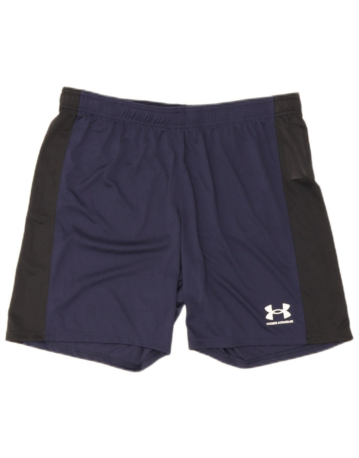 Under Armour Masculino Sport Shorts XL Azul marinho Colourblock Poliéster