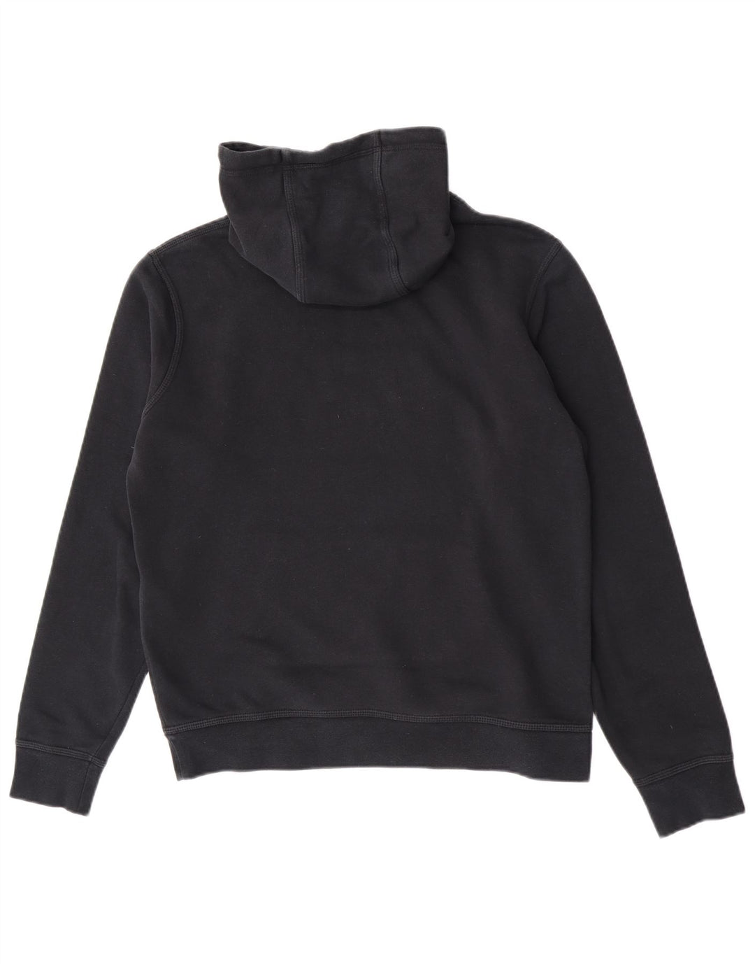 Nike masculino gráfico moletom com capuz médio algodão preto