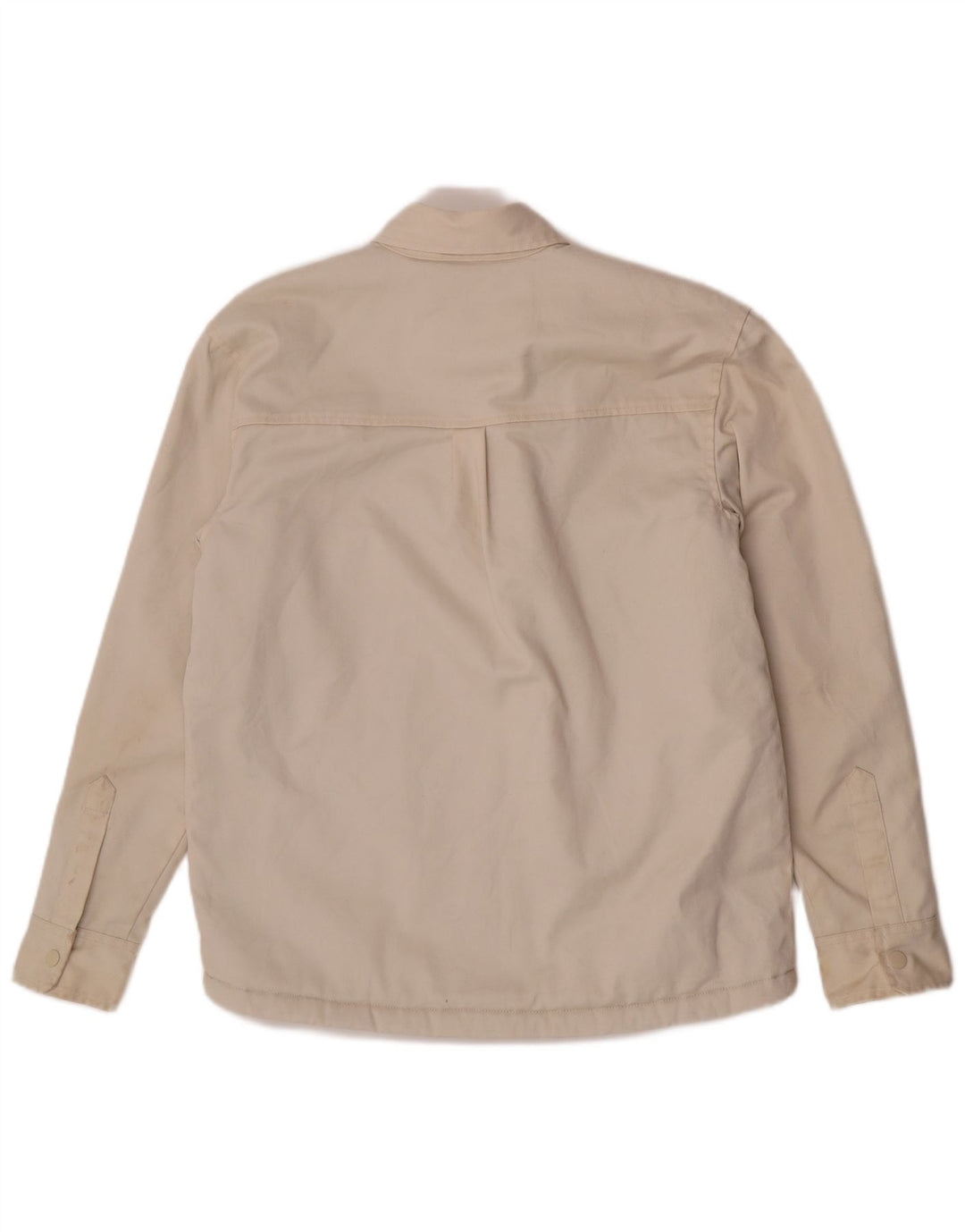 Jaqueta jeans masculina Dickies Sherpa Reino Unido 36 poliéster bege pequeno