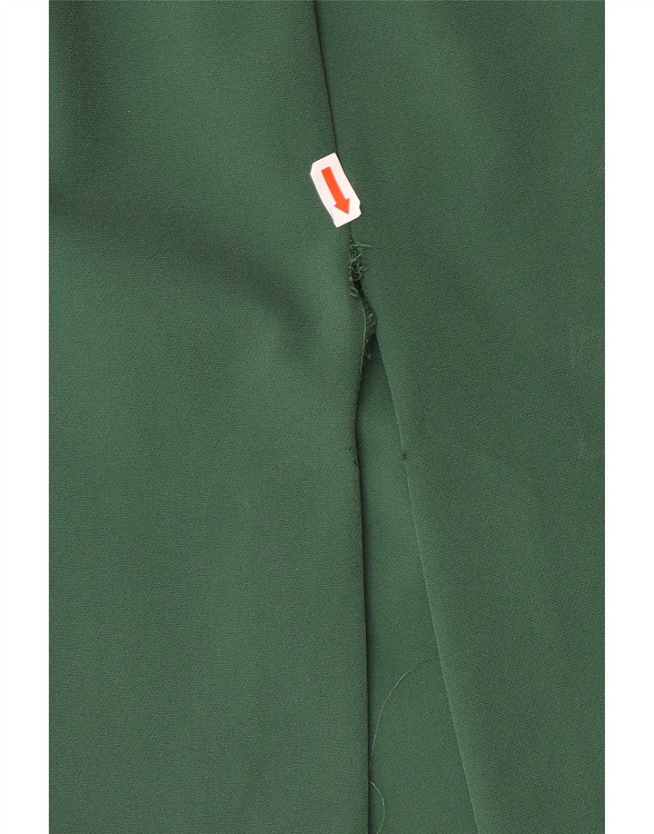 Saia lápis feminina ZARA XS W24 verde nylon