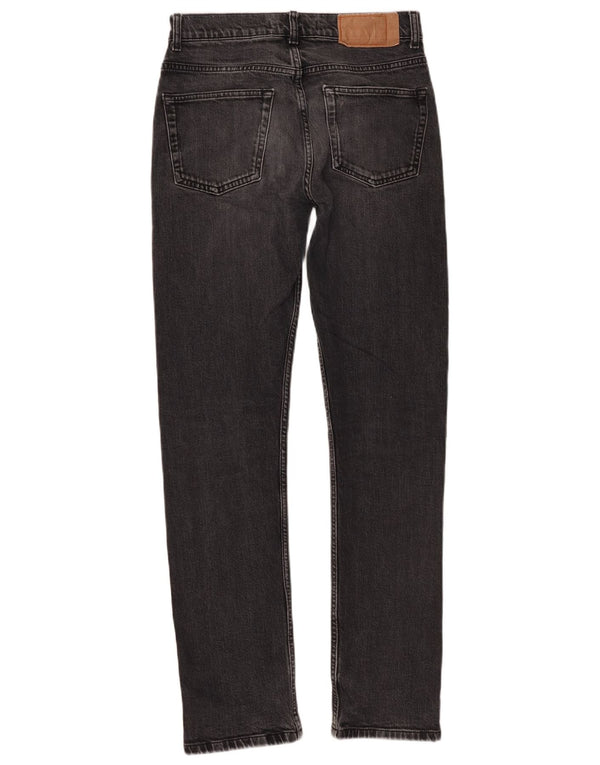 Zara Mens Slim Jeans EU 38 Pequeno W30 L30 Cinza Algodão