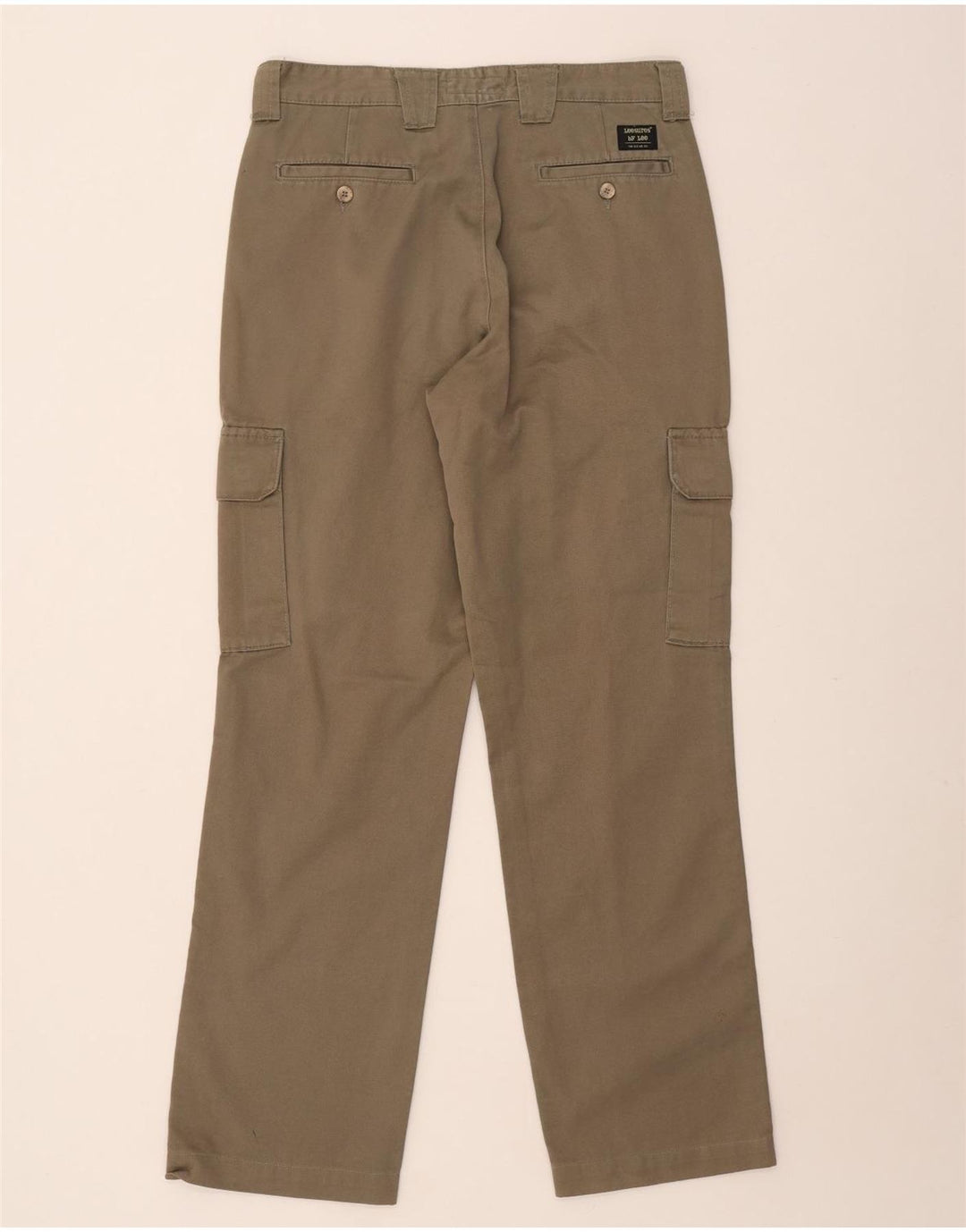 Calça cargo reta masculina LEE W31 L31 algodão bege