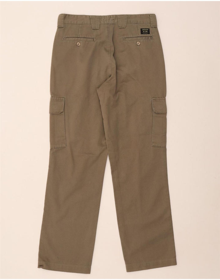 Calça cargo reta masculina LEE W31 L31 algodão bege