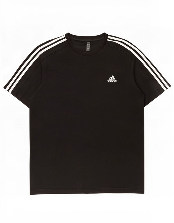 Camiseta masculina Adidas Top 2XL algodão preto