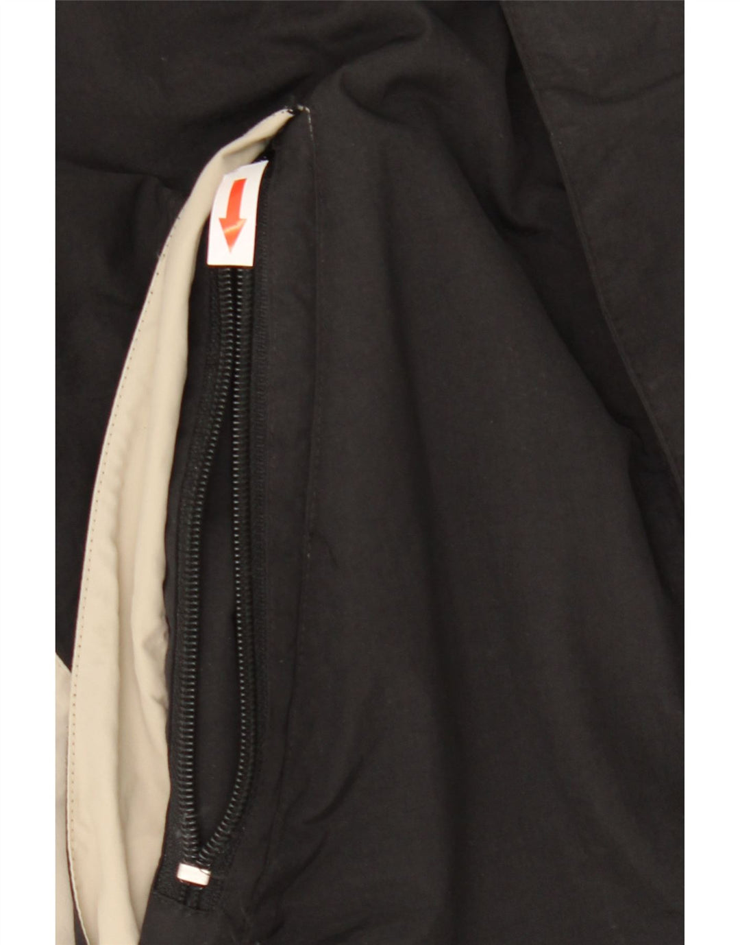 Jaqueta de esqui masculina Kappa UK 40 grande poliamida colorblock preta