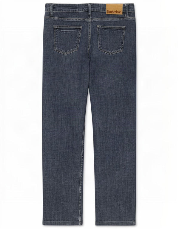 Timberland Womens Straight Jeans W29 L31 Blue Cotton